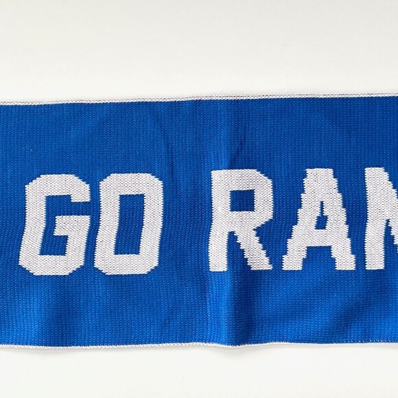 NY Rangers Scarf + MSG Garden Faithful Pin Hockey SGA Lot Let's Go New York NYR - Picture 6 of 15